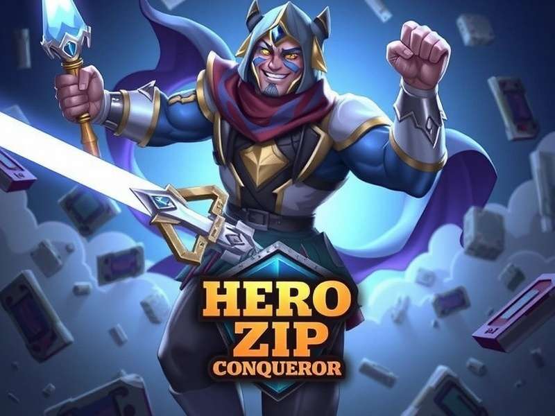 Hero Zip Conqueror Game Banner
